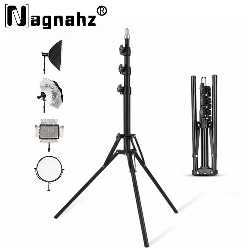 Photography Lighting Handheld - NAGNAHZ 78'' Photographic Lighting Tripod Aluminum