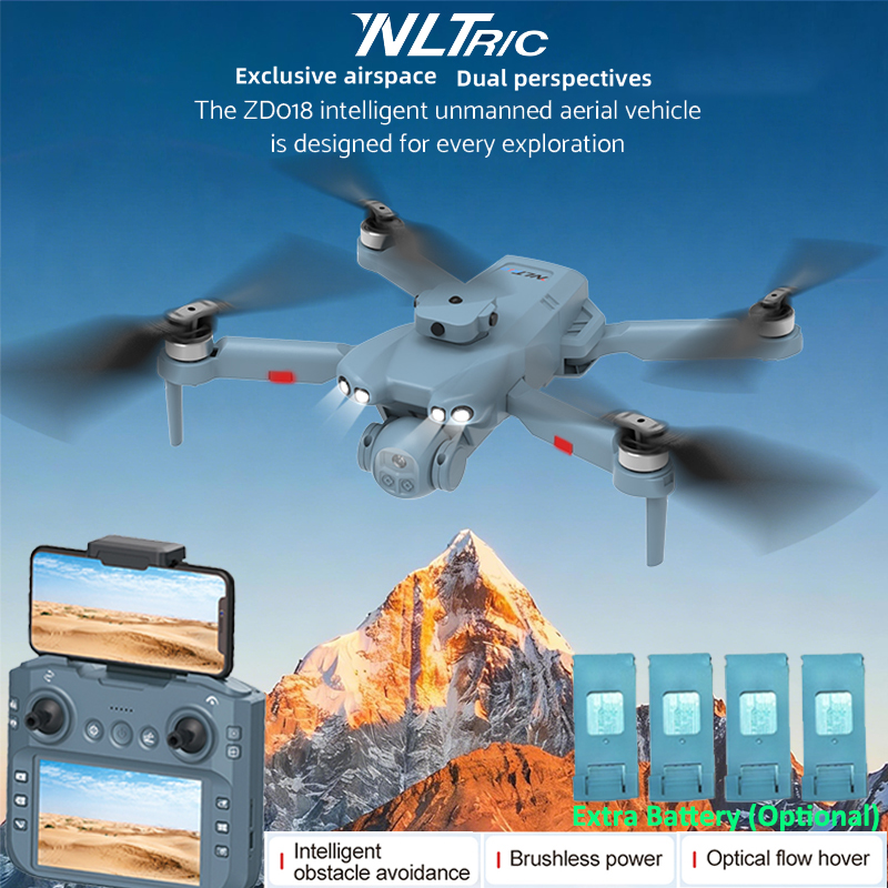 Photography Lighting For Beginners - ZD018 Drone With 4.5inch Screen Remote