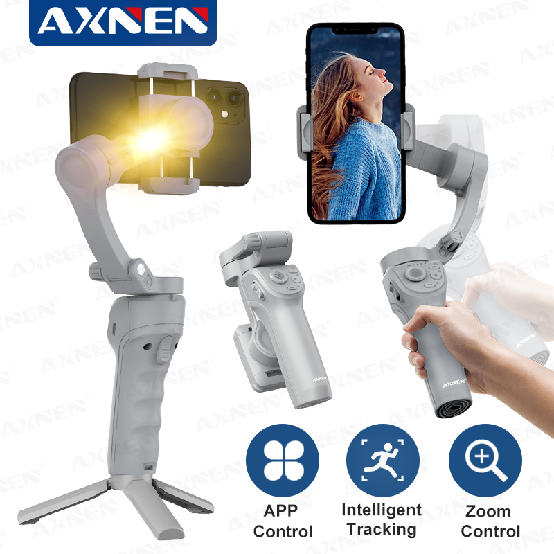 Photography Lighting Handheld - Handheld 3-Axis Gimbal Stabilizer for Smartphone,