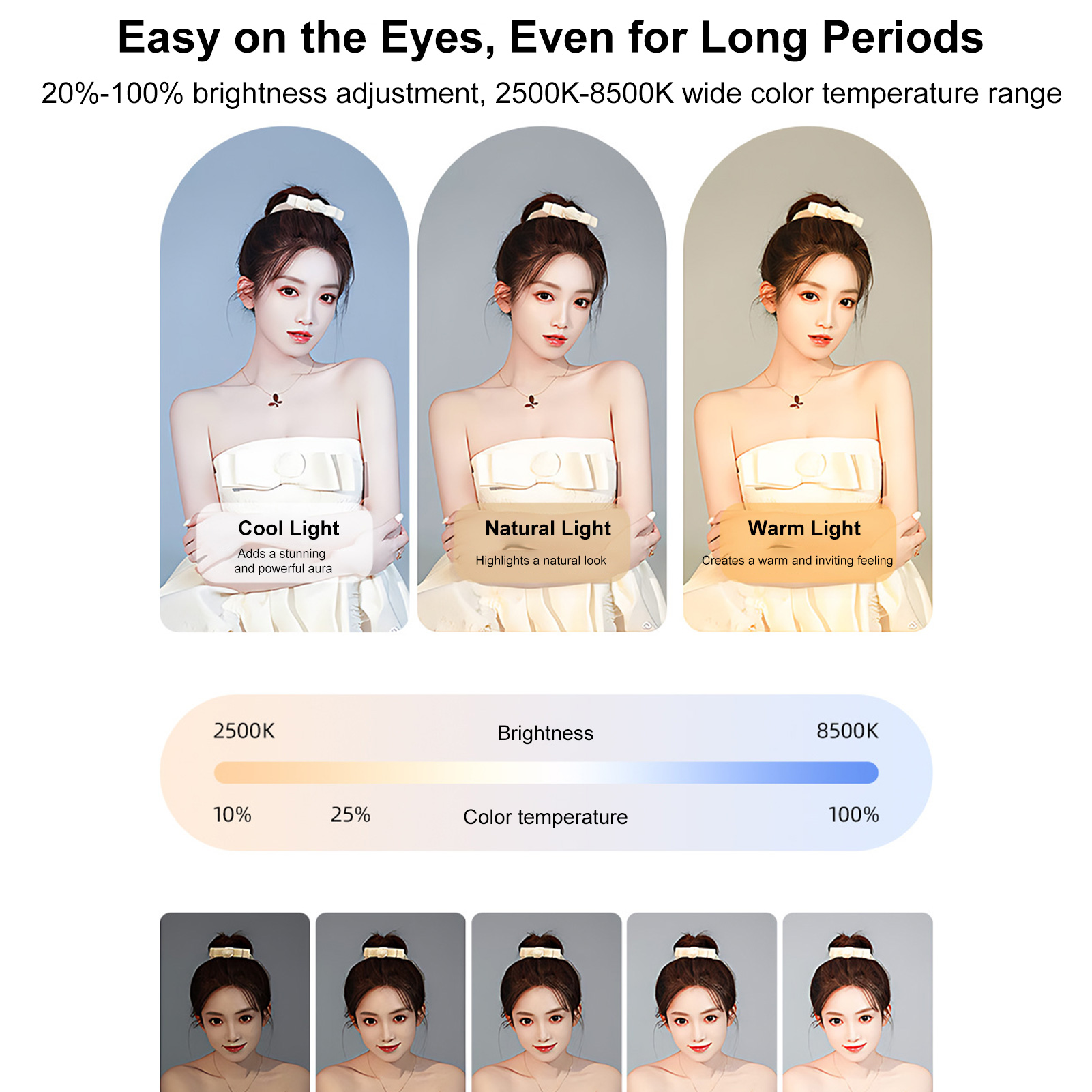 Rechargeable Cell Phone Light  - Photography Lighting Handheld 评论和价格