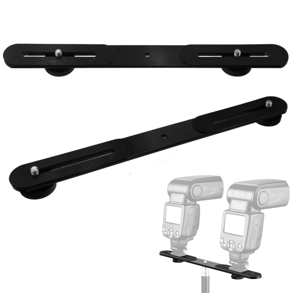 Dual Flash Bracket 1/4'' Screw - Photography Lighting Description 评论和价格