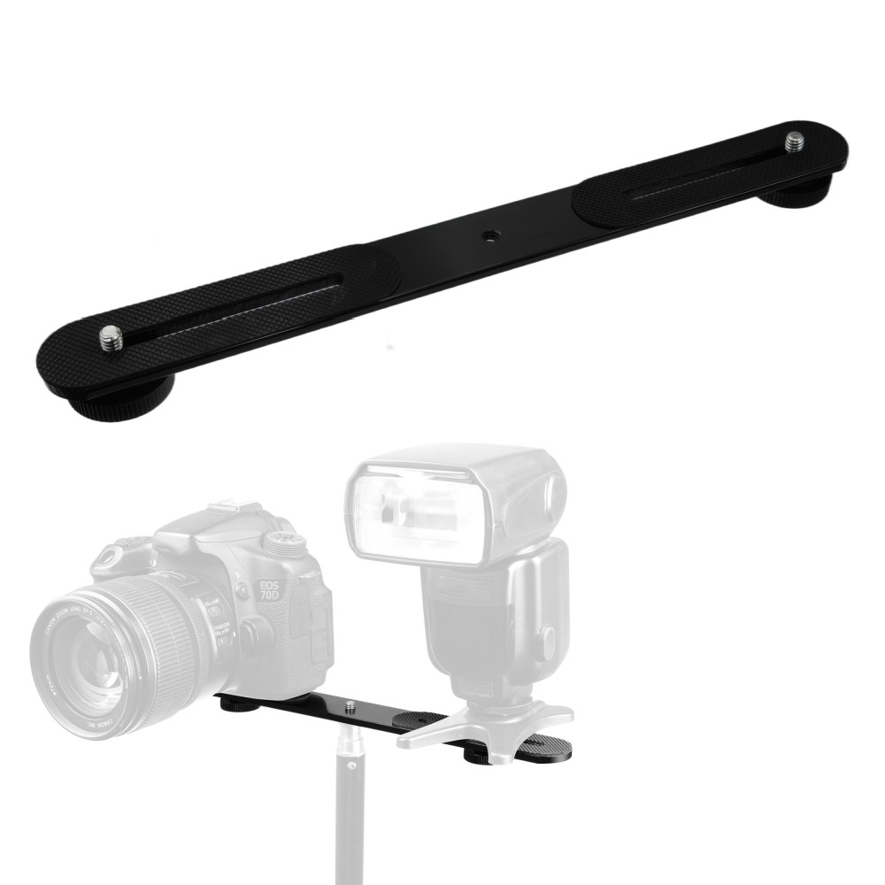 Dual Flash Bracket 1/4'' Screw - Photography Lighting Description 评论和价格