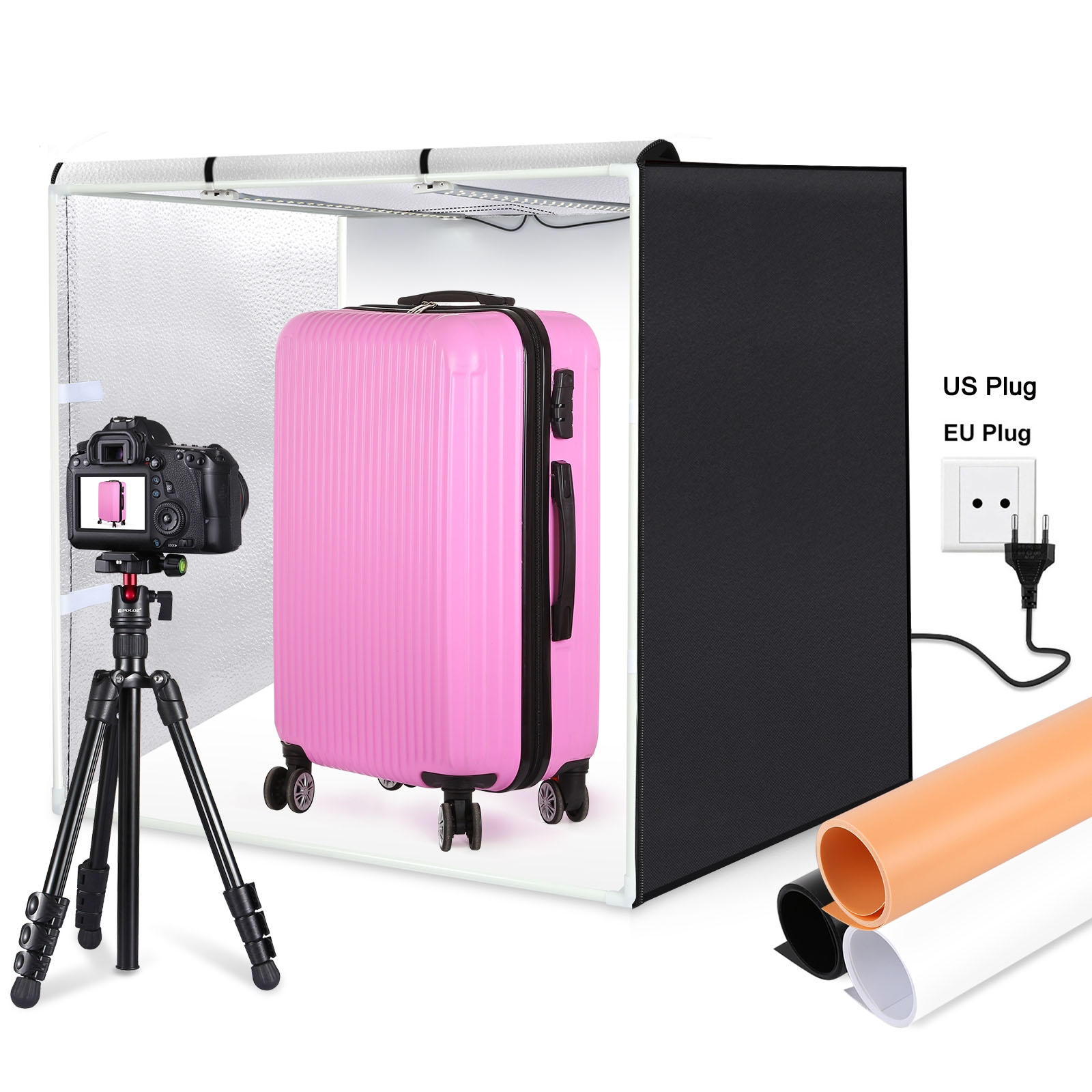 PULUZ 80cm Folding Portable 72 - Photography Lighting Kit Portable 评论和价格