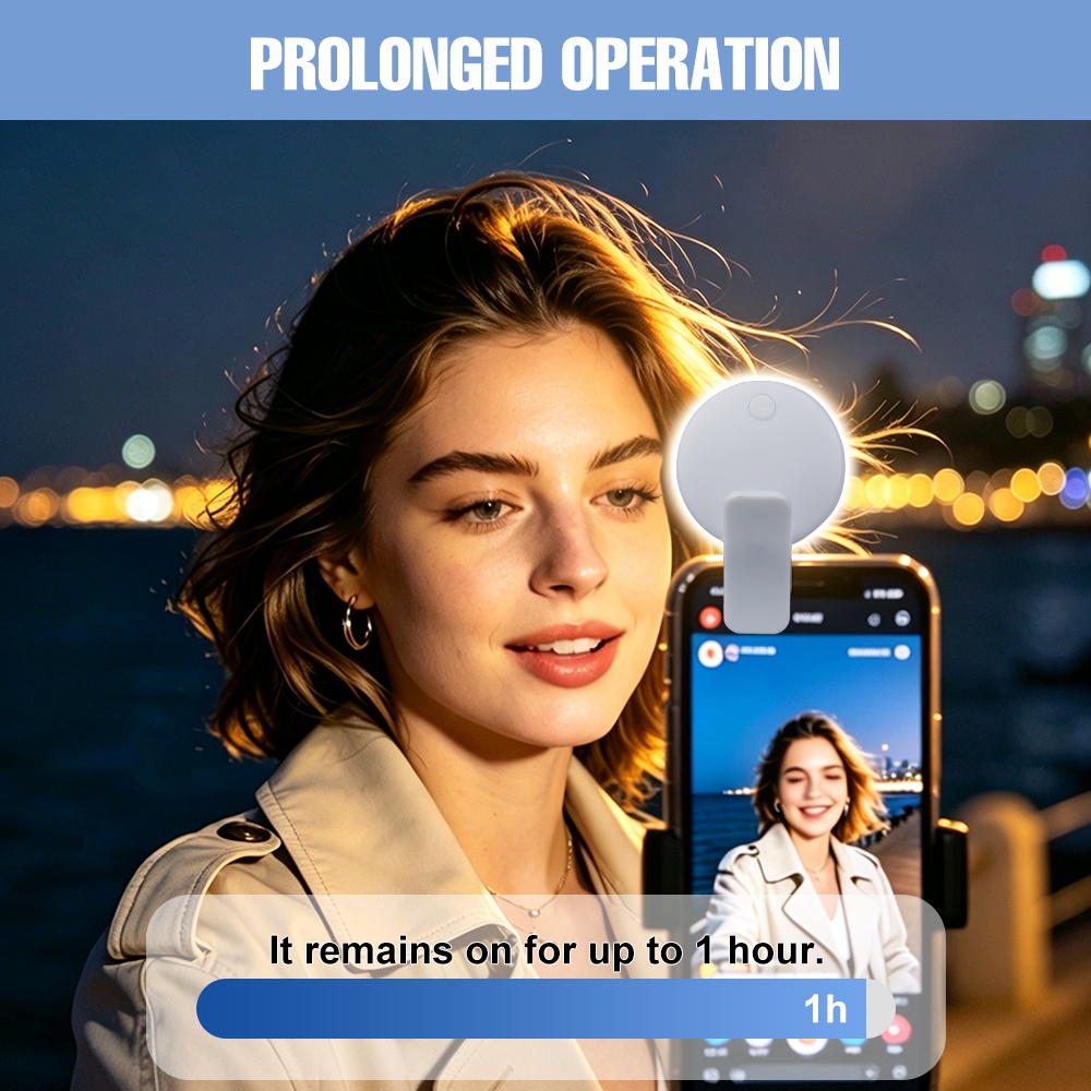 Clip LED Selfie Fill Light 3 B - Photography Lighting Game 评论和价格