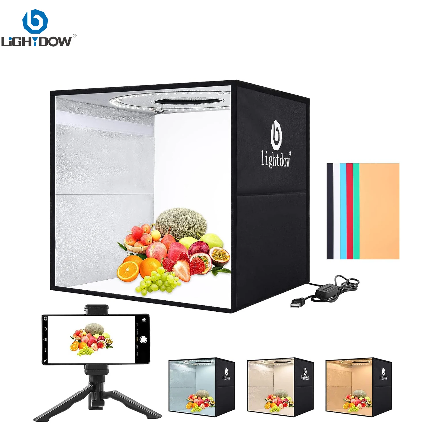 Lightdow Photo Studio Light Bo - Photography Lighting Kit Portable 评论和价格