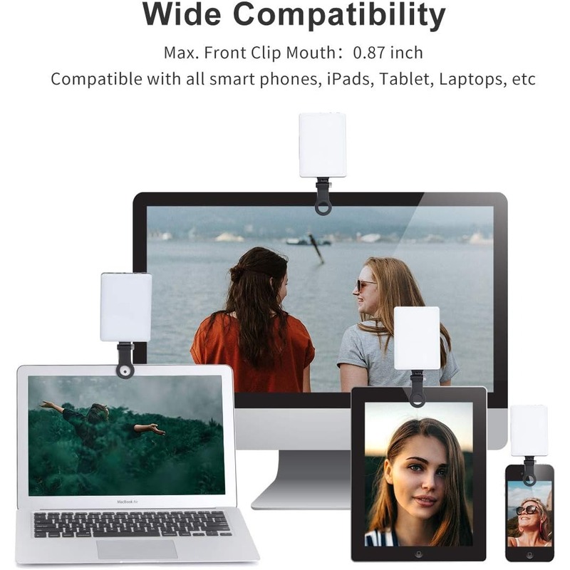 LED Portable Clip-on Selfie Li - Photography Lighting Description 评论和价格