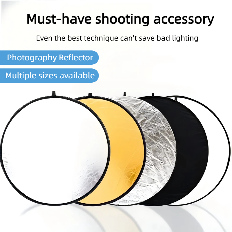 2-in-1 Dual Sided Gold Silver  - Photography Lighting Kit Portable 评论和价格