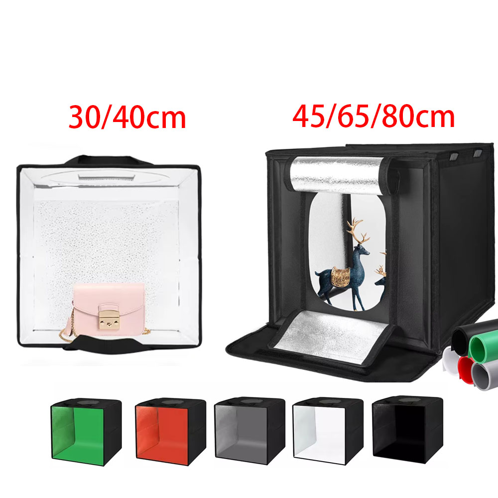 30/40/45 65 80cm Photography T - Photography Lighting Kit Portable 评论和价格