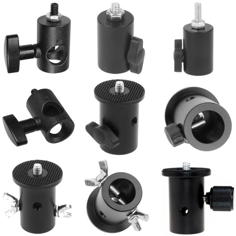 Tripod Light Stand Adapter 1/4 - Photography Lighting Description 评论和价格