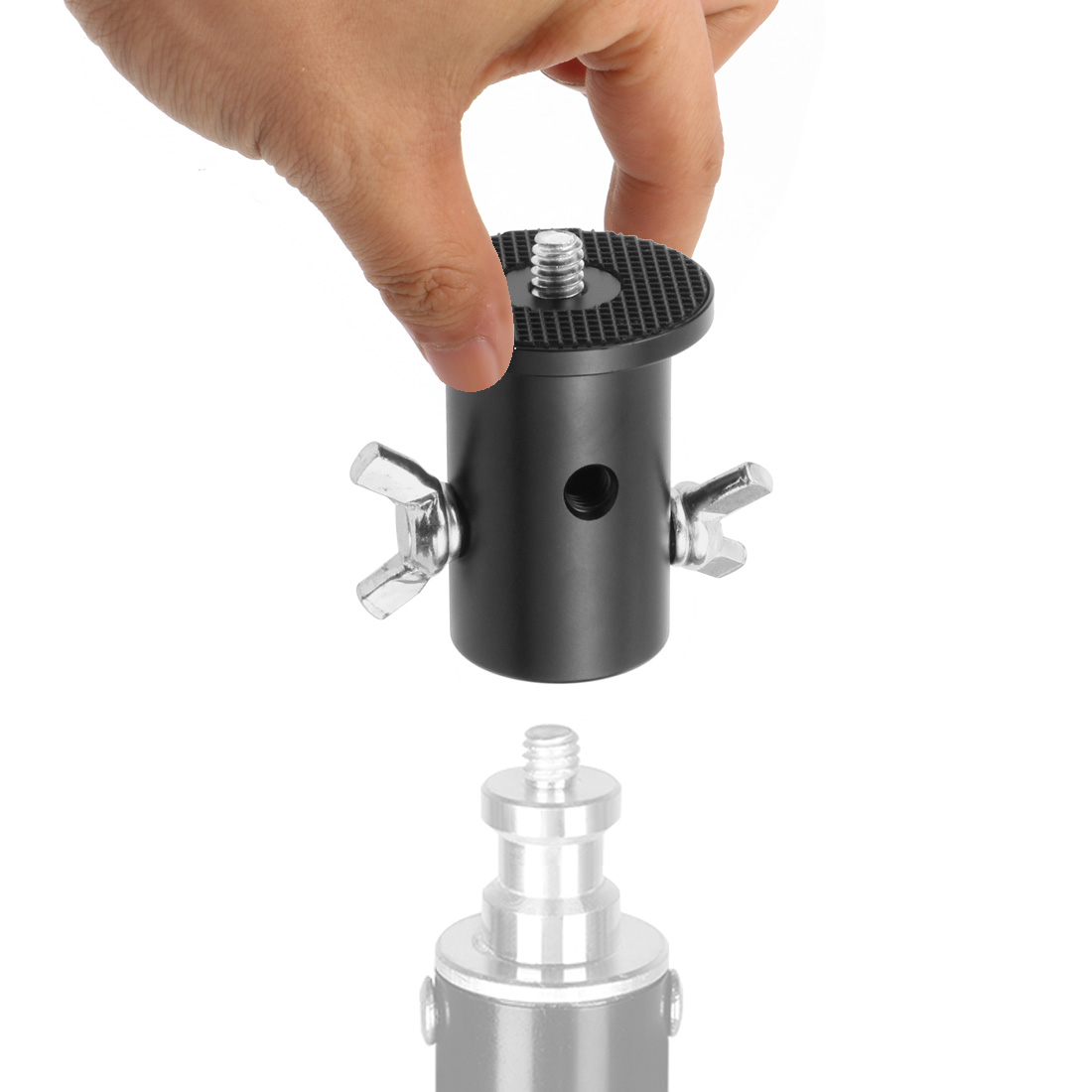 Tripod Light Stand Adapter 1/4 - Photography Lighting Description 评论和价格