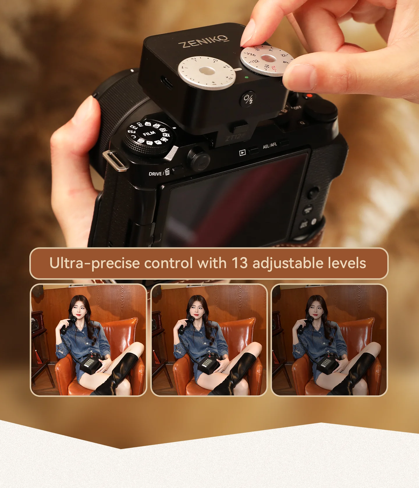 ZENIKO ZT12 Compact Retro TTL  - Photography Lighting Brands 评论和价格