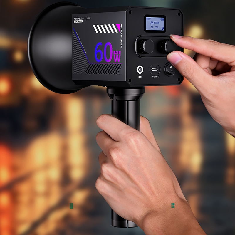 60W RGB Video Light Portable L - Photography Lighting Handheld 评论和价格