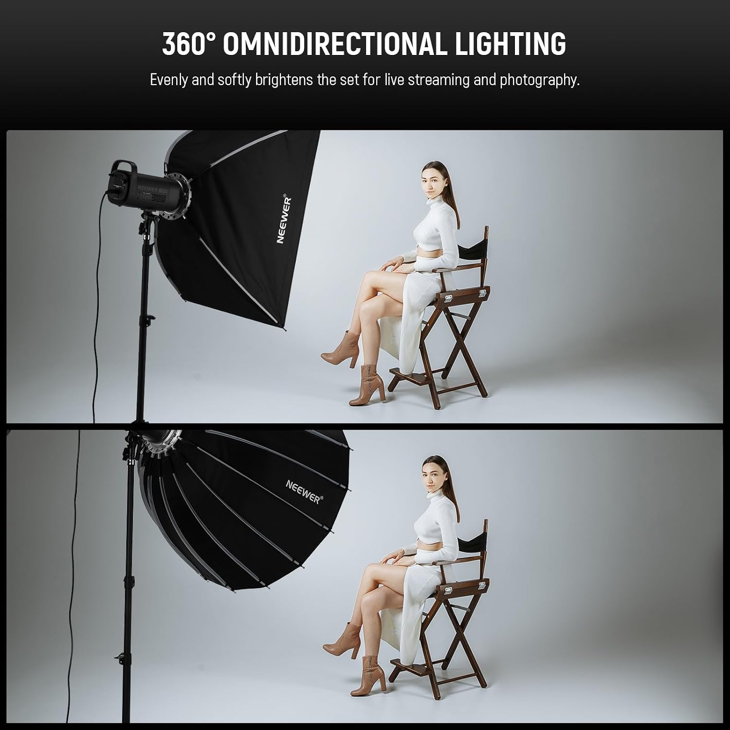 Parabolic Softbox with Bowens  - Photography Lighting Meter 评论和价格