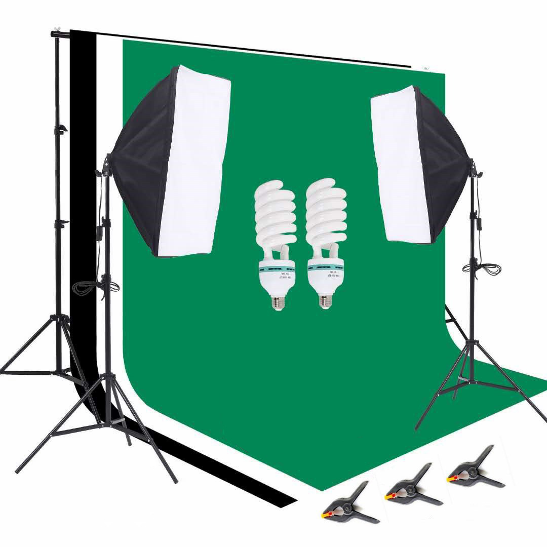 1 Photo Studio Equipment 2.6*3 - Photography Lighting Kit Portable 评论和价格