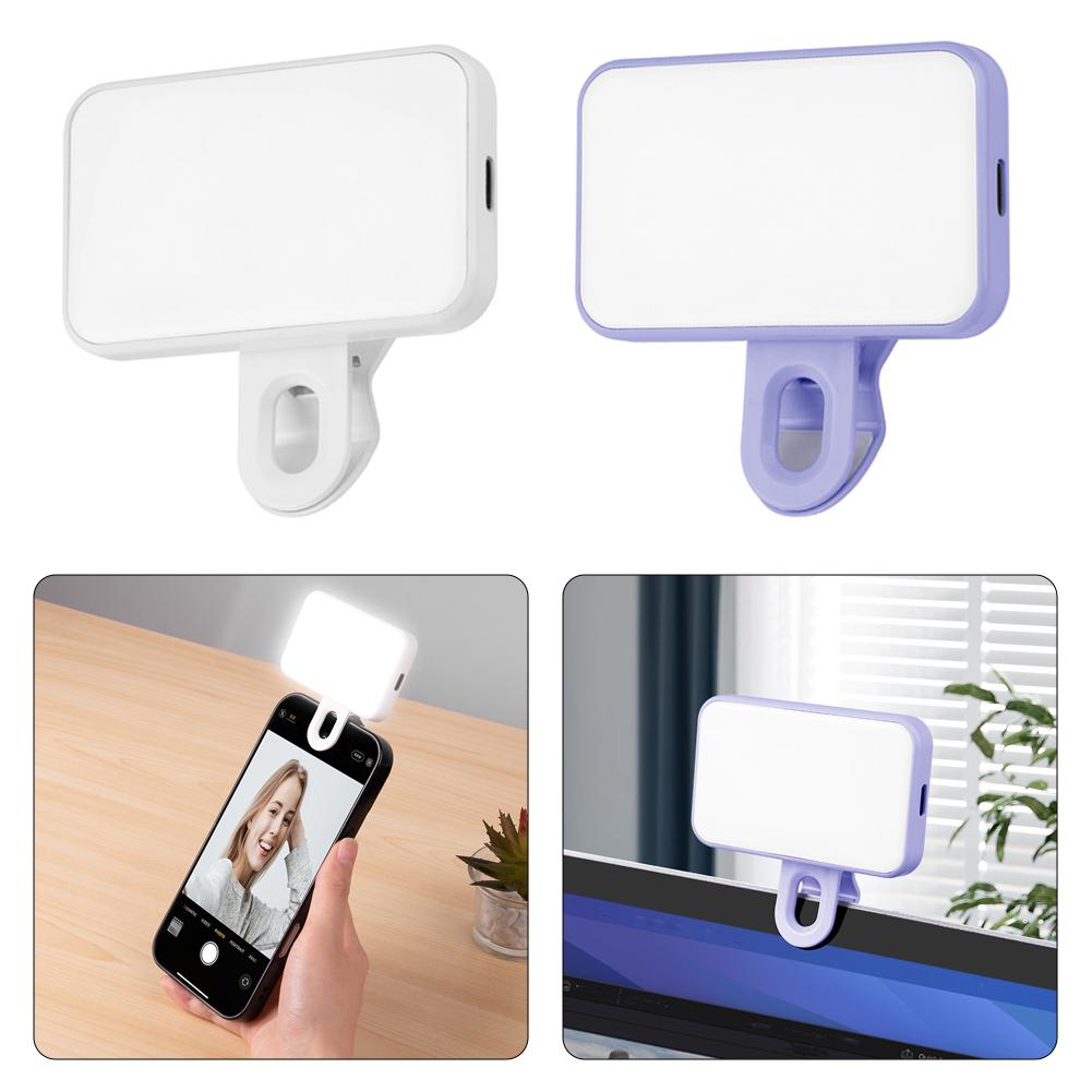 Selfie LED Color Clip Fill Lig - Photography Mobile Lighting 评论和价格