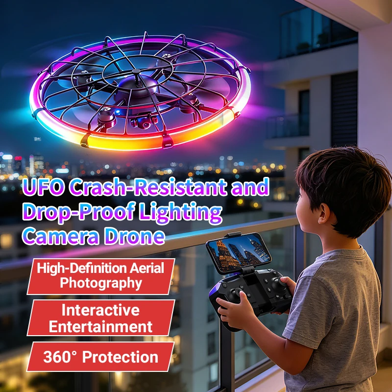 JJRC H145 UFO RC Drone with Du - Photography Lighting Game 评论和价格