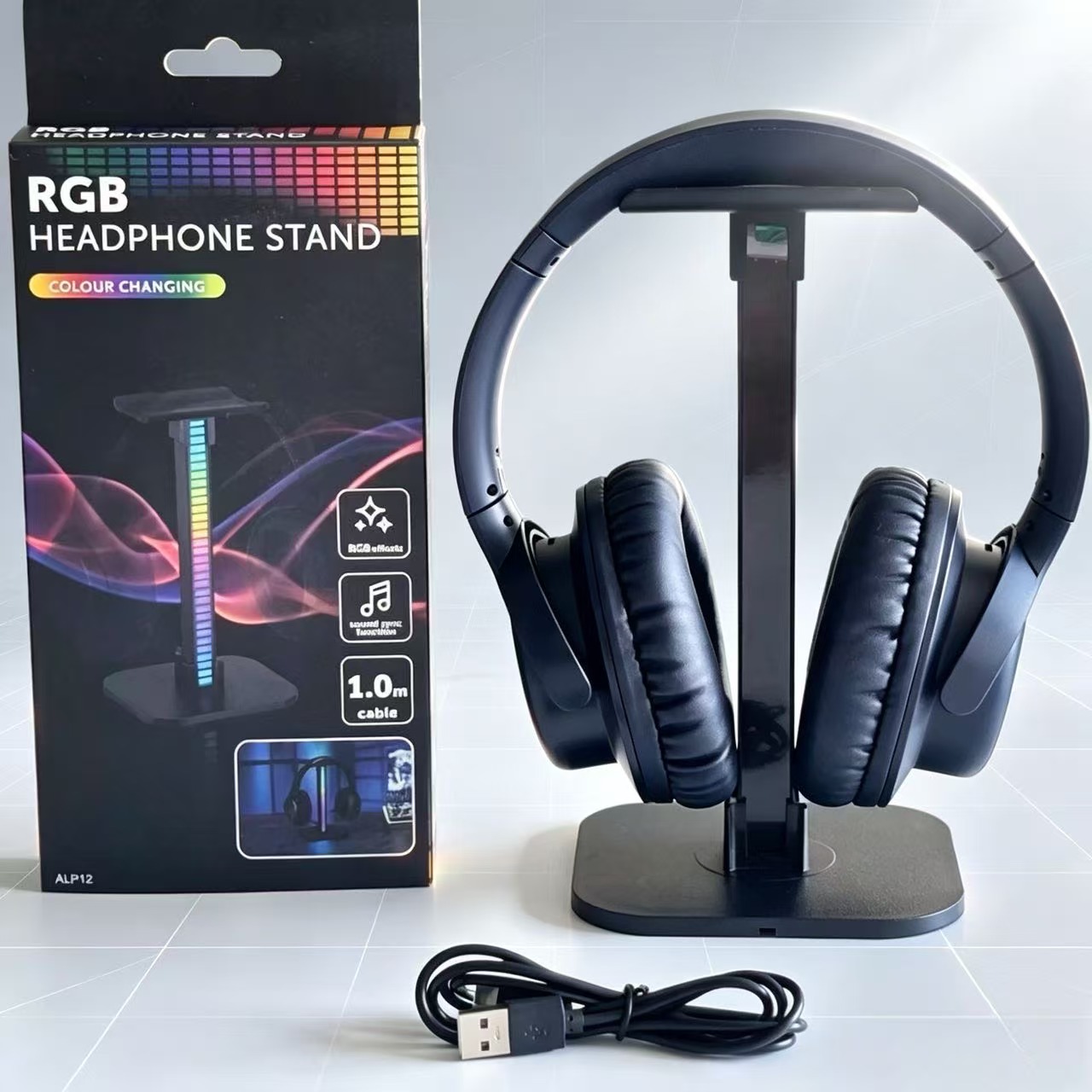 USB Gaming Headphone Stand RGB - Photography Lighting Game 评论和价格