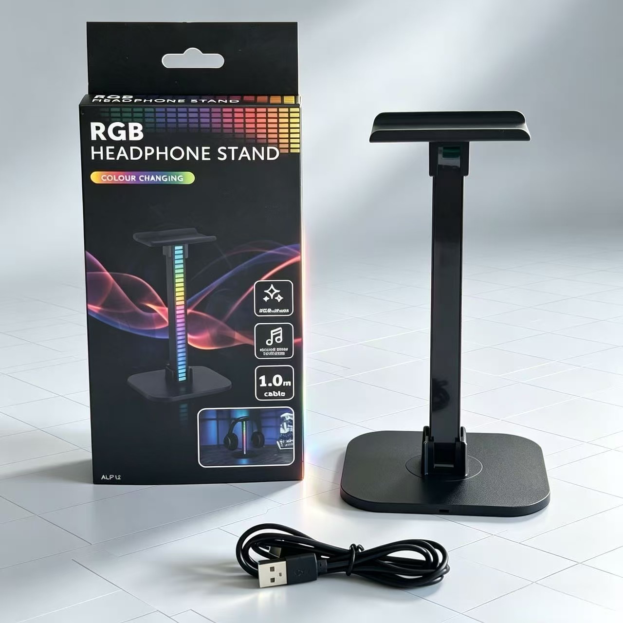 USB Gaming Headphone Stand RGB - Photography Lighting Game 评论和价格