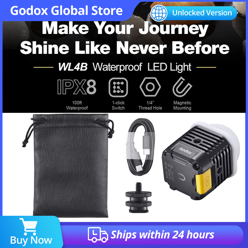 in Stock Godox WL4B 5600K Wate - Photography Mobile Lighting 评论和价格